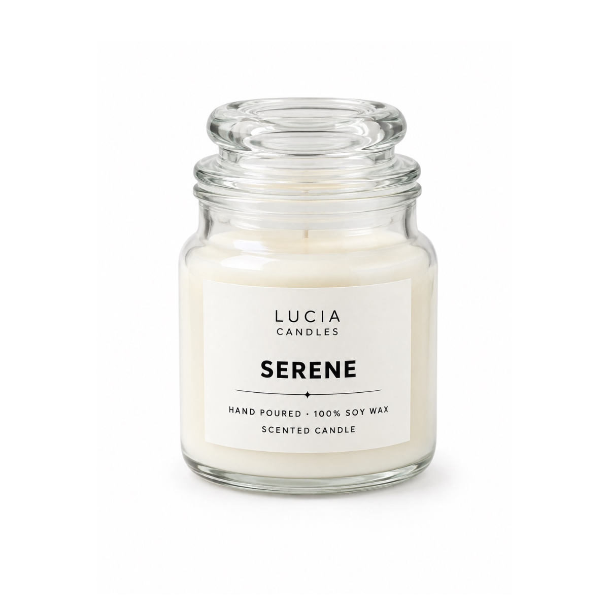 Serene candle collection
